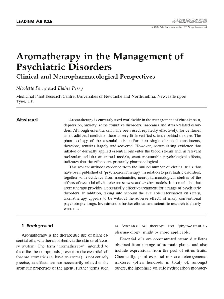 Featured image for Aromatherapy as a Gentle Support for Mental Health Challenges