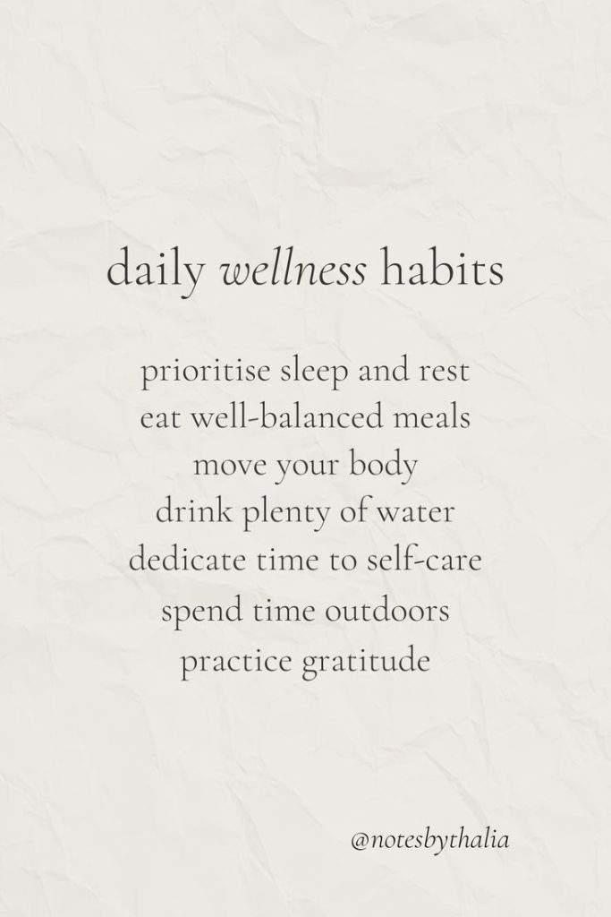 Content image for Daily Habits That Contribute to Long-Term Wellness and Vitality