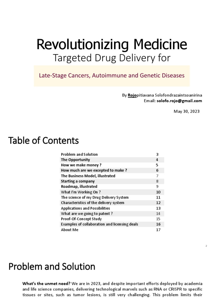 Content image for Innovations Enhancing Delivery of Targeted Therapies