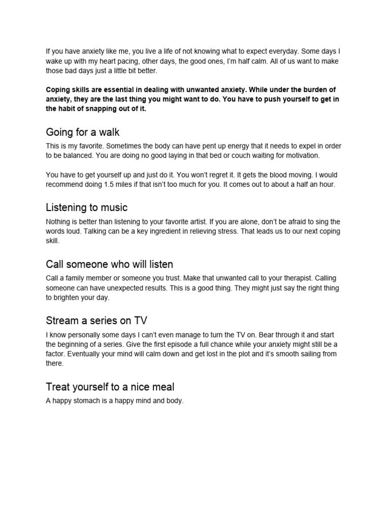 Featured image for Coping Strategies for Managing Anxiety Episodes