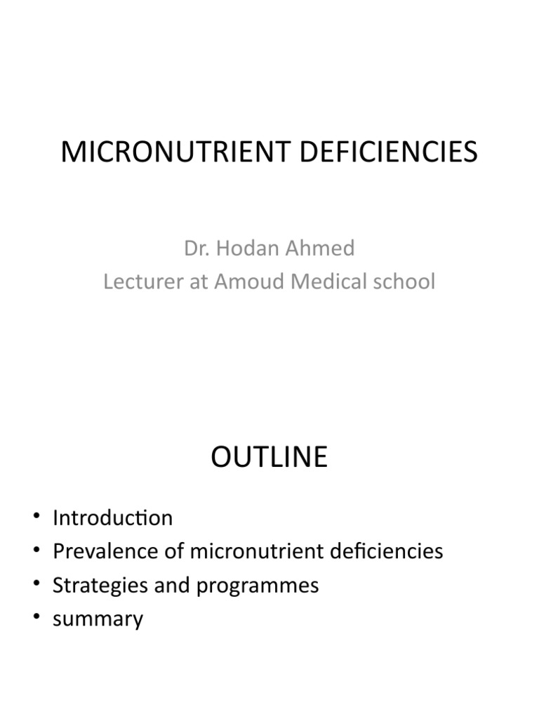 Featured image for Micronutrient Deficiencies Impacting Daily Productivity