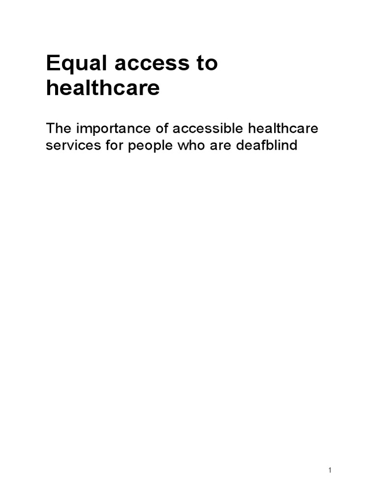 Featured image for Advocating for Equal Access to Healthcare Resources